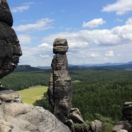In Der Saechsischen Schweiz * Konigstein an der Elbe